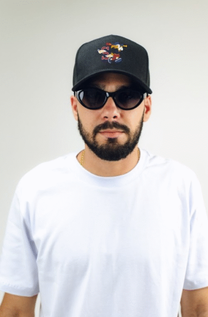 Boné Preto Baseball – Estilo Casual Esportivo